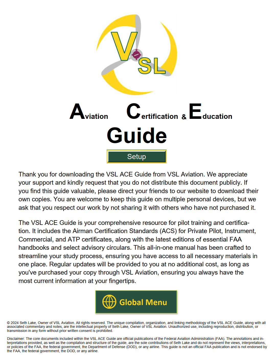 VSL ACE Guide - FAA Reference System for Pilots