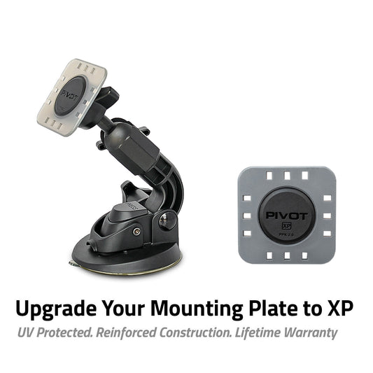 Low Profile Single Suction Cup Mount