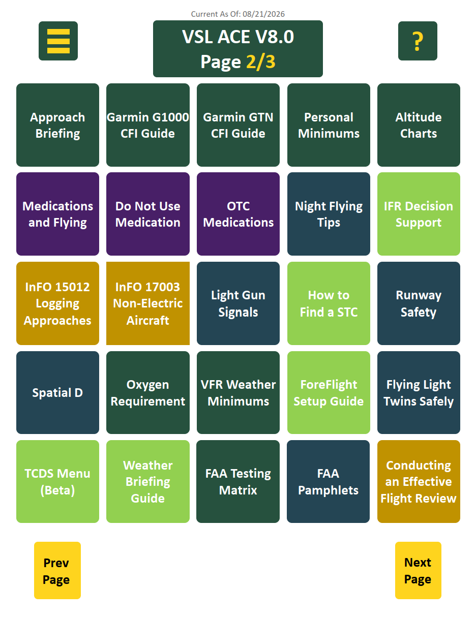 VSL ACE Guide - FAA Reference System for Pilots
