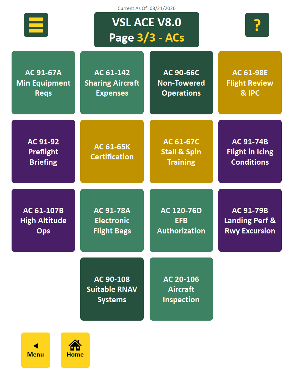 VSL ACE Guide - FAA Reference System for Pilots